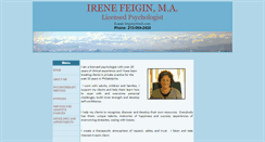 Desktop Screenshot of ifeiginpsychotherapy.com